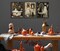 Citrus; 3 Pcs Halloween Ghost Wall Art Set, Retro Horror Bathroom Decor Prints, Gothic Dark Academia Black Cat Ghost Posters, Creepy Cute Unframed Canvas Pictures; Category:Halloween Decorations; Image:5